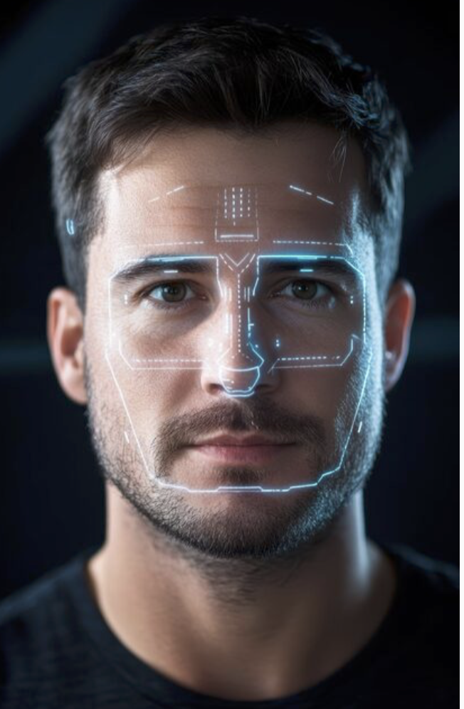 AI facial analysis for men at Banyan and Bamboo Austin TX med spa