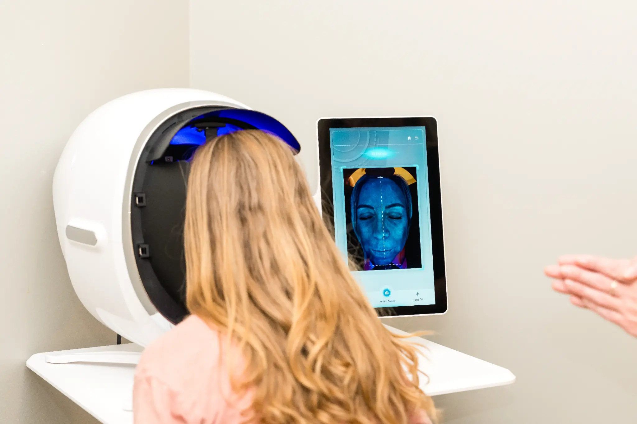 AI skin analysis for hyperpigmentation and melasma treatment Austin TX Banyan and Bamboo
