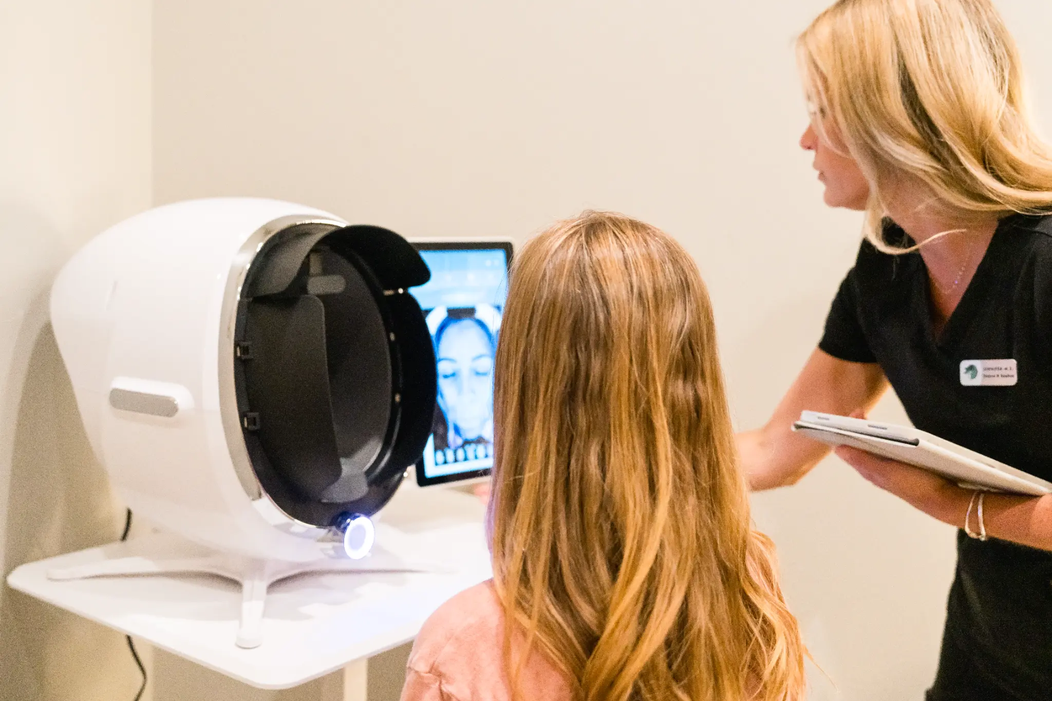 AI skin analysis 3D scanner consultation Austin TX Banyan and Bamboo med spa