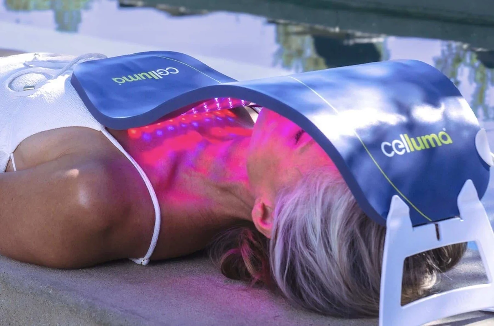 Celluma Red Light Therapy for anti-aging at Banyan and Bamboo Austin
