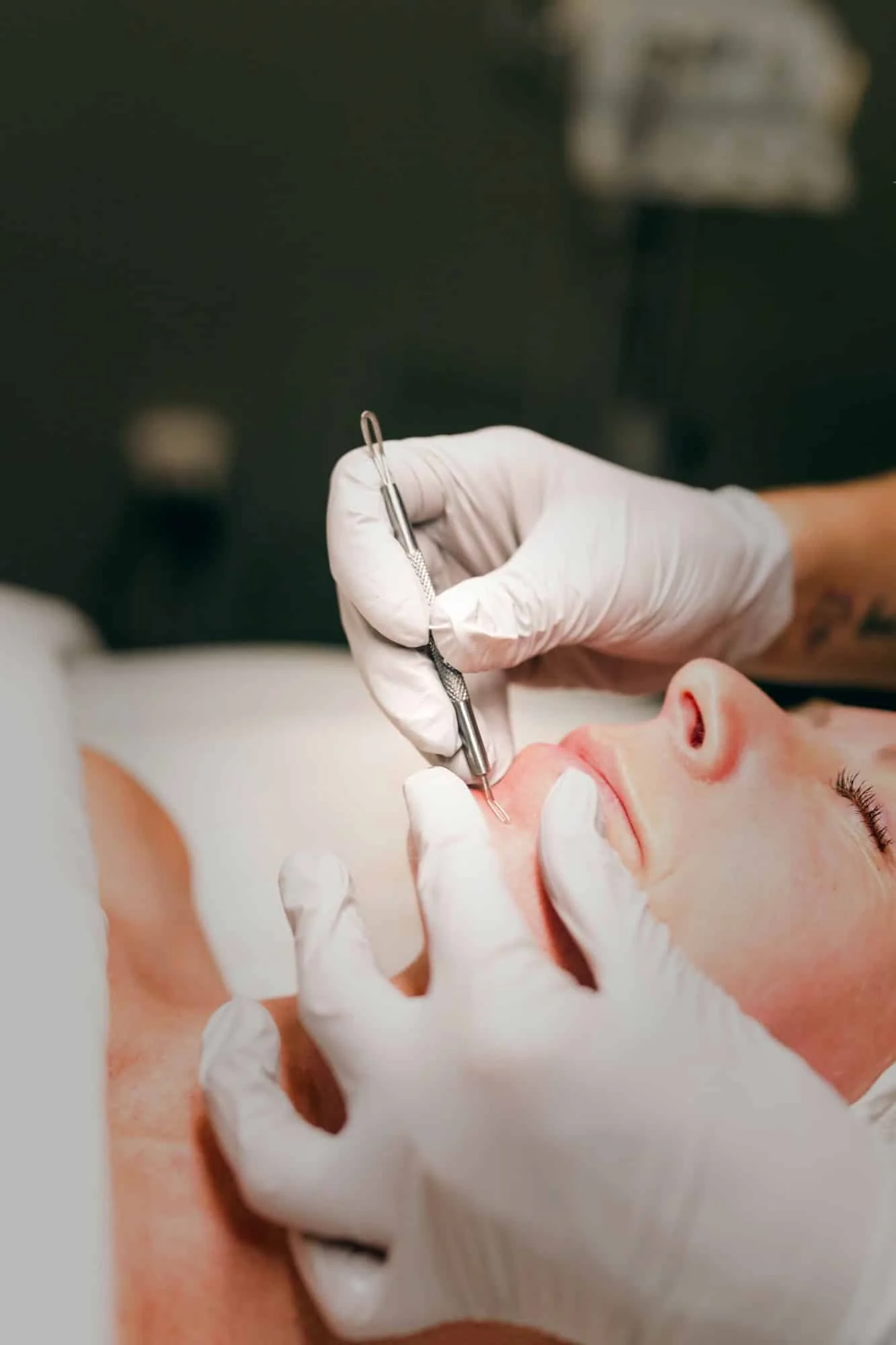 Dermaplaning facial treatment at Banyan and Bamboo Austin TX